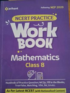 NCERT Practice Workbook Mathematics Class 8