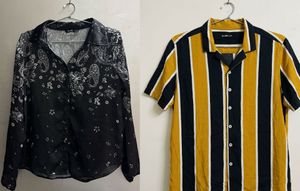 MEN SHIRT COMBO 🤍 | 2 SHIRTS