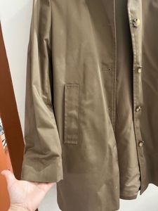 Classic Taupe Car Coat