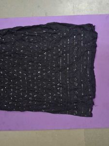 Sparkling Black Kurta