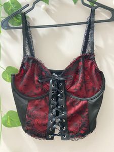 Criss Cross Corset Top