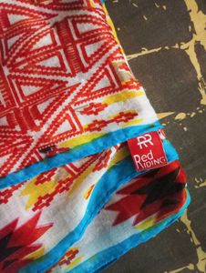 Vibrant Geometric Print Scarf/Casual Dupatta