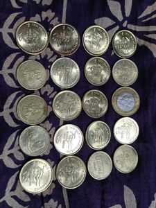 5 &amp; 10 rs coins combo