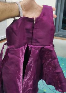 Purple Party Dress for Girls