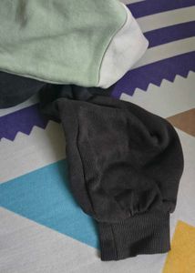 Colorblock Zip-Up Sweatshirt