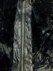 Stylish Black Faux Fur Vest