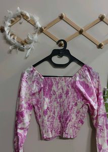 Floral Print Long Sleeve Top