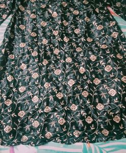 Knee length party wear shrug