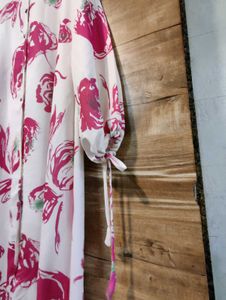 Floral Print Kurta