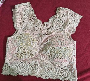 Elegant Lace Crop Top ✨