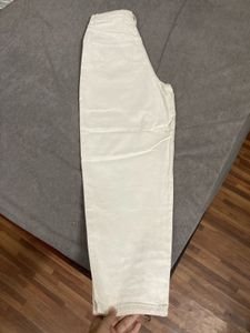 ZARA off white Jeans