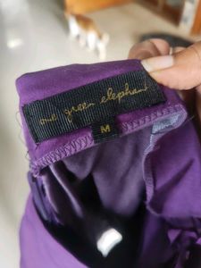 Chic Purple Halter Neck Dress