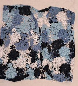 Madame Patterned Long Sleeve Top