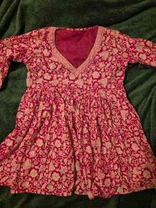 Y2K short kurti