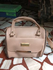 Stylish Taupe Handbag