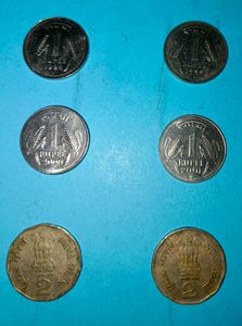 1 Ruppee Coin New Condition