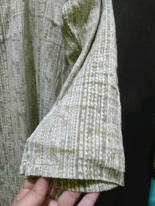 Elegant Printed Cotton Kurta