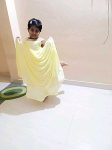 Elegant Yellow Wedding Gown perfect for your princ