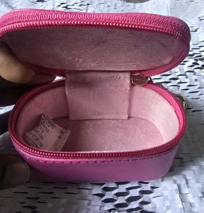 Nykaa hot Pink Mini Makeup Pouch vanity