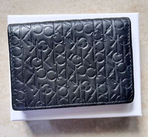 Calvin Klein Soft Leather Card Case