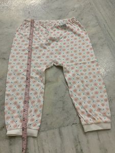Cute Floral Baby Trousers