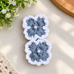 crochet hair clip