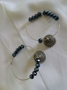 Designer Jhumka Hoop Earrings