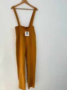 Beautiful Black And Mustard Dungree