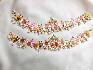 Exquisite Elephant & Umbrella Anklets