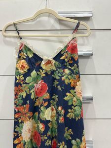 Floral Print Mini Dress