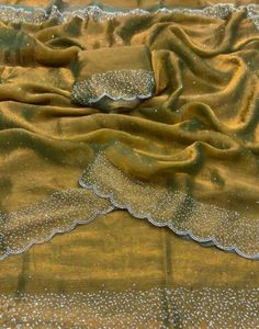 Elegant Sequined Saree