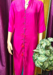 Vibrant Pink Kurta for Women