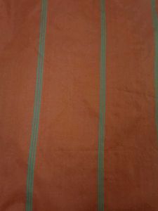 Beautiful Rust Orange Saree with Green Border