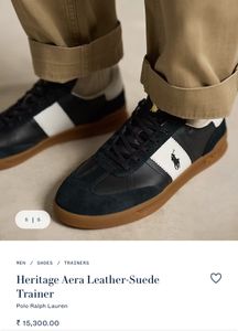 Ralph Lauren Brand New Black Sneakers