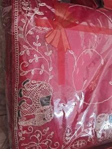 Karwa choth special  Figure print saari