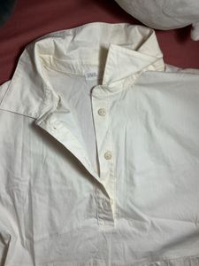 Classic White Shirt Dress