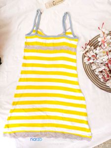 Striped Slip Dress