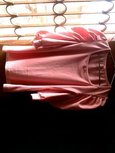 Chic Pink Puff Sleeve Top