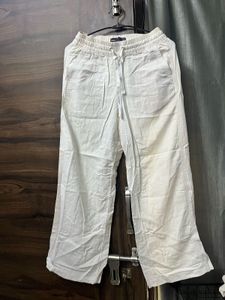 Comfortable White Linen Pants