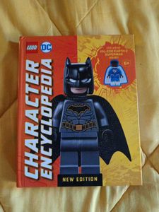 LEGO DC Character Encyclopedia with minifig
