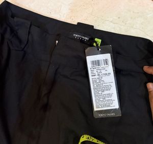 Black Wide Leg Trousers