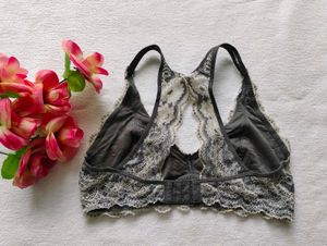 Lace Bralette - Black