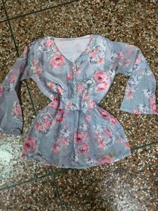 Floral Print Top