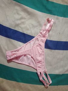 Red Rhinestone Thong combo M size