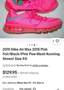 ORIGINAL NIKE AIRMAX RUNNING SHOES