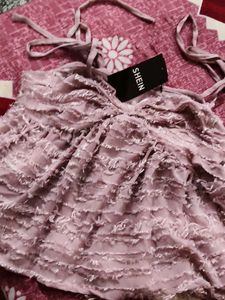 SHEIN Ruffled Cami Top