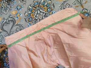 Elegant Peach Sequin and Kalabattu Kurta Set