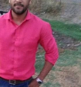 Red Button-Down Shirt