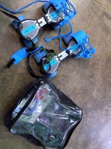 Adjustable Heel Wheel Roller Skates