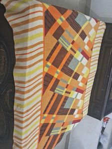 Cozy Geometric Print Blanket